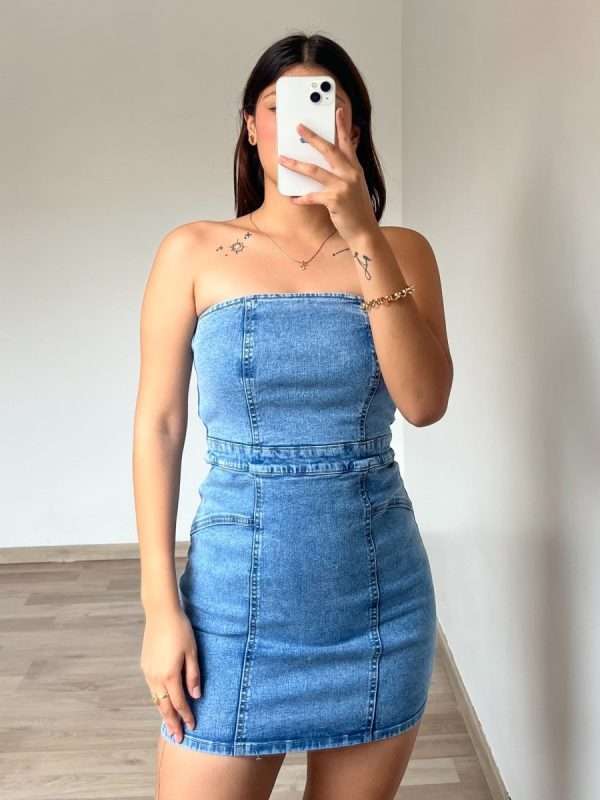 Vestido Strapless Love
