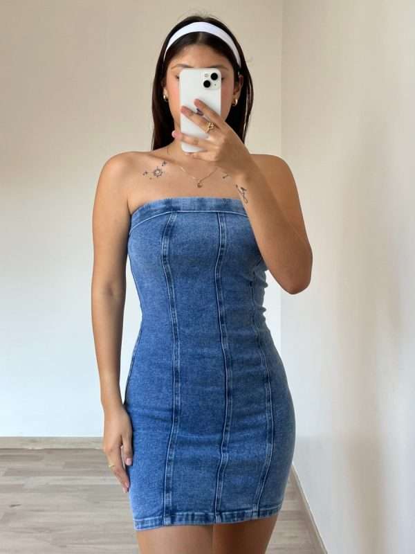Vestido Bella Jean Strapless